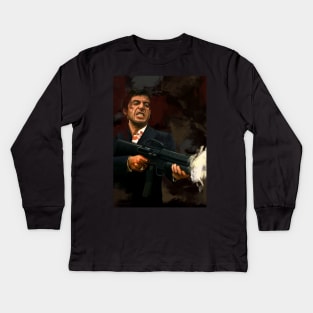 Scarface Kids Long Sleeve T-Shirt